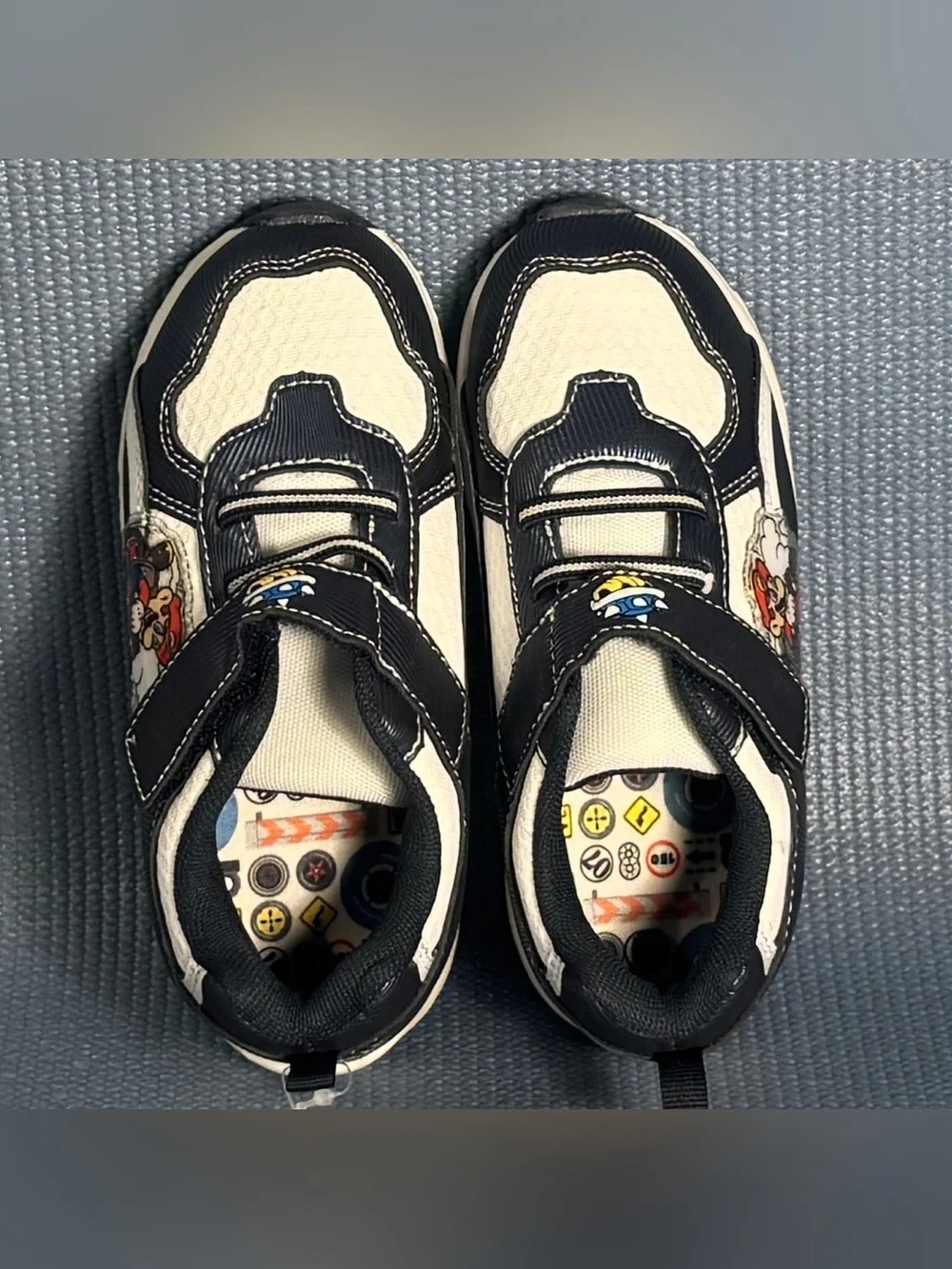Ground Up Toddler Boy's Light-Up Mario Athletic Sneakers Size 12C
